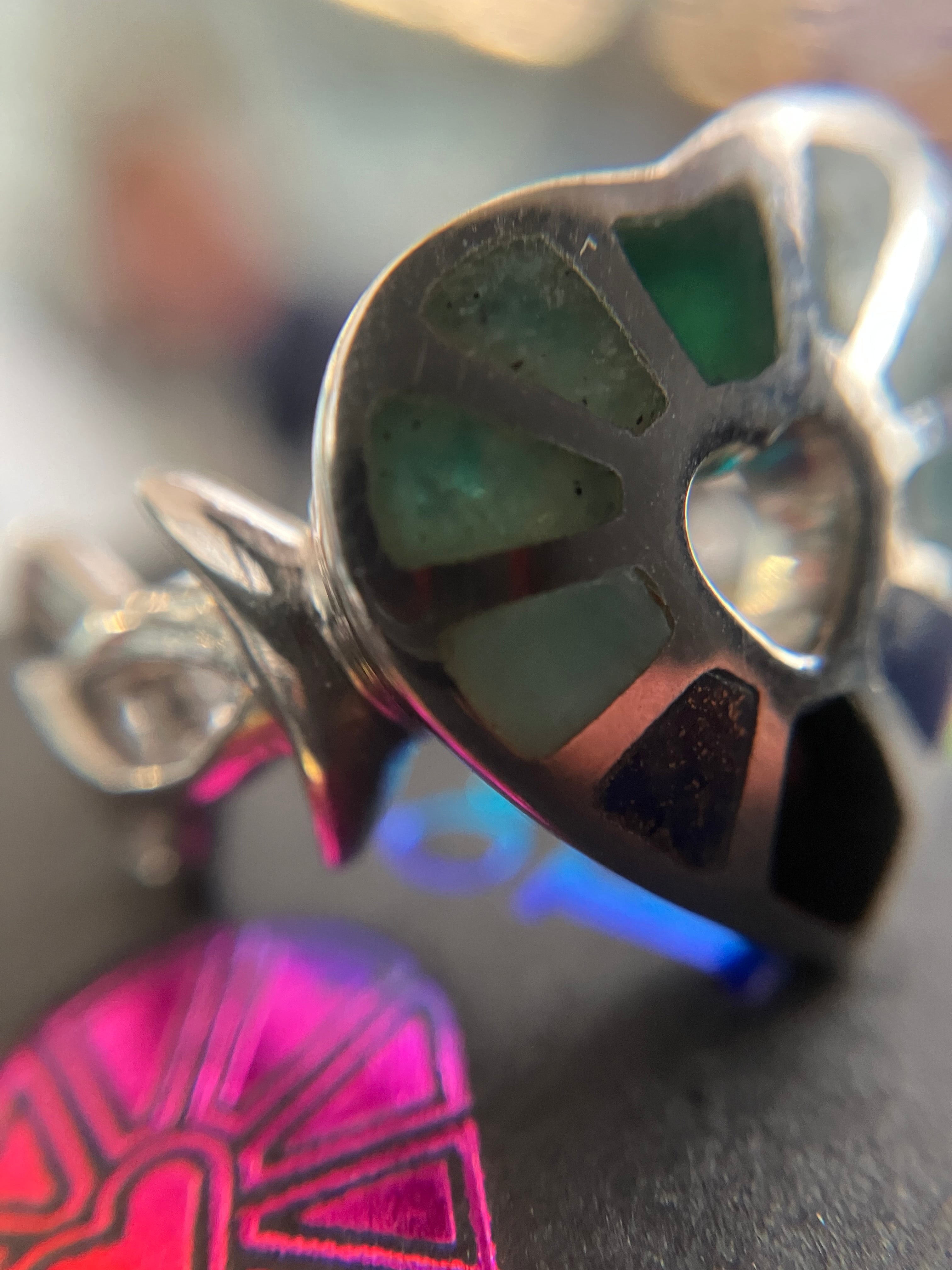 Pride Gay Men's Ring | Show you're Queerly Available for Gays, Bisexual and Pansexual men