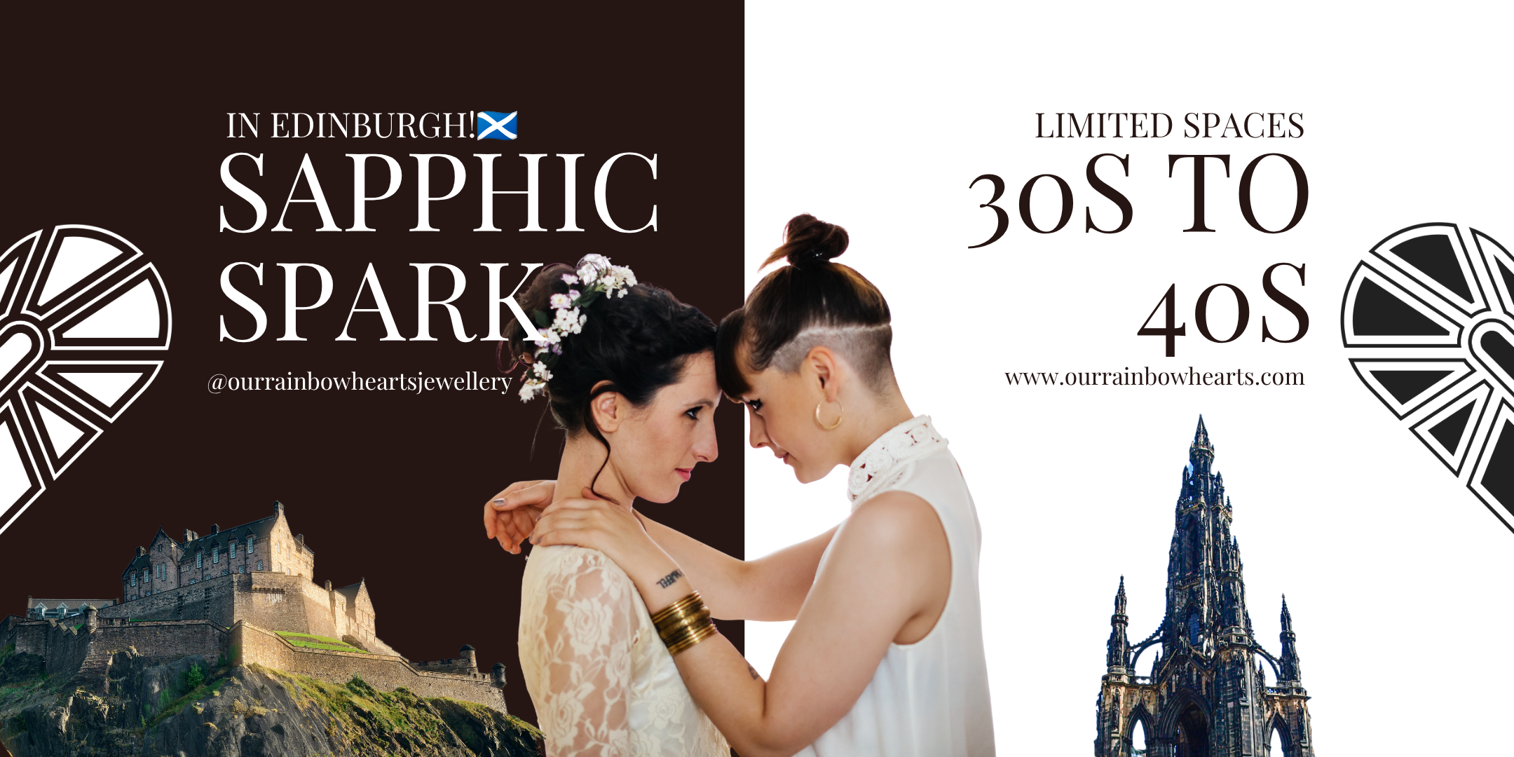 Sapphic Spark: Queer Women Dating for 30s to 40s in Edinburgh