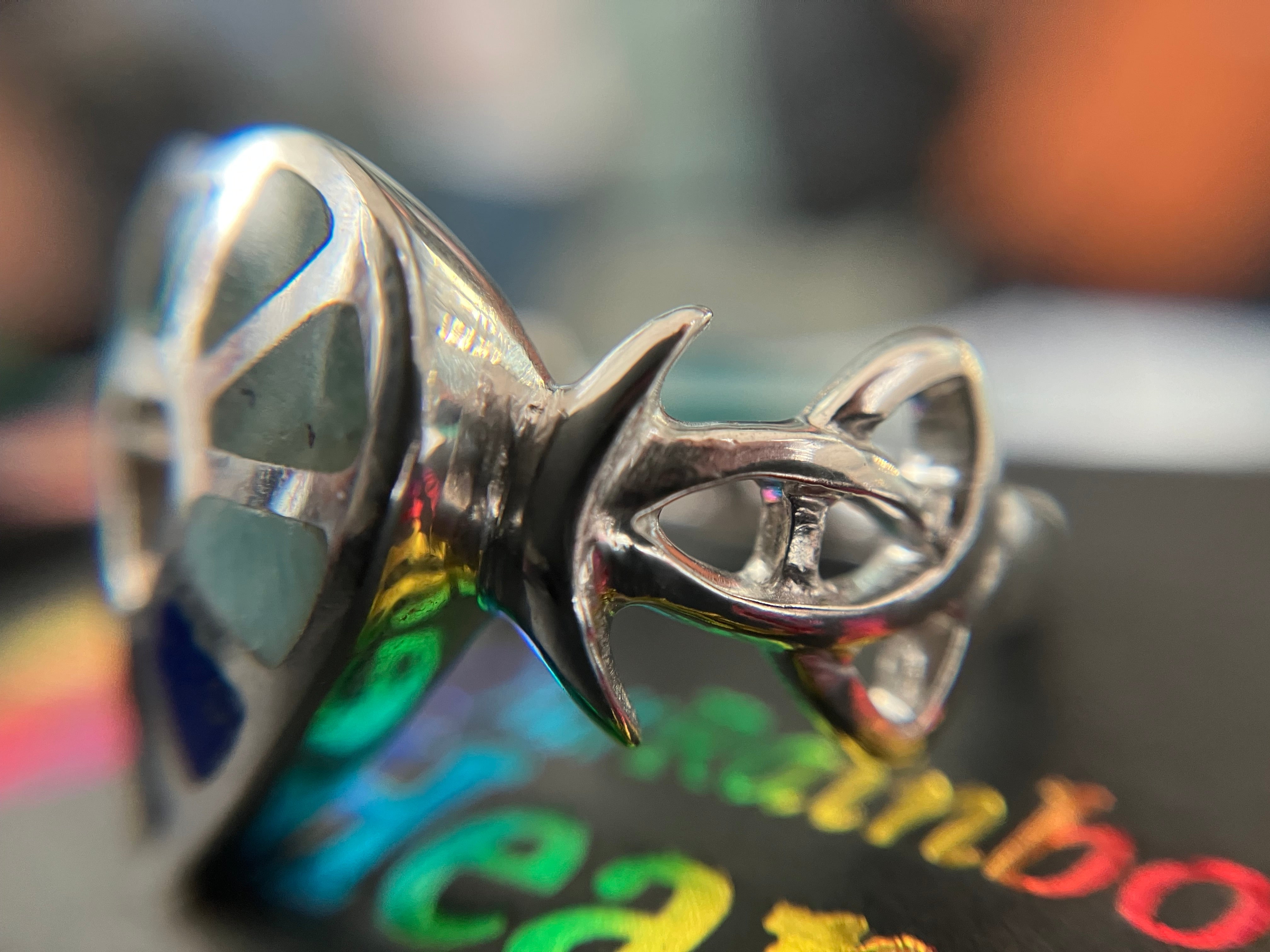 Pride Gay Men's Ring | Show you're Queerly Available for Gays, Bisexual and Pansexual men
