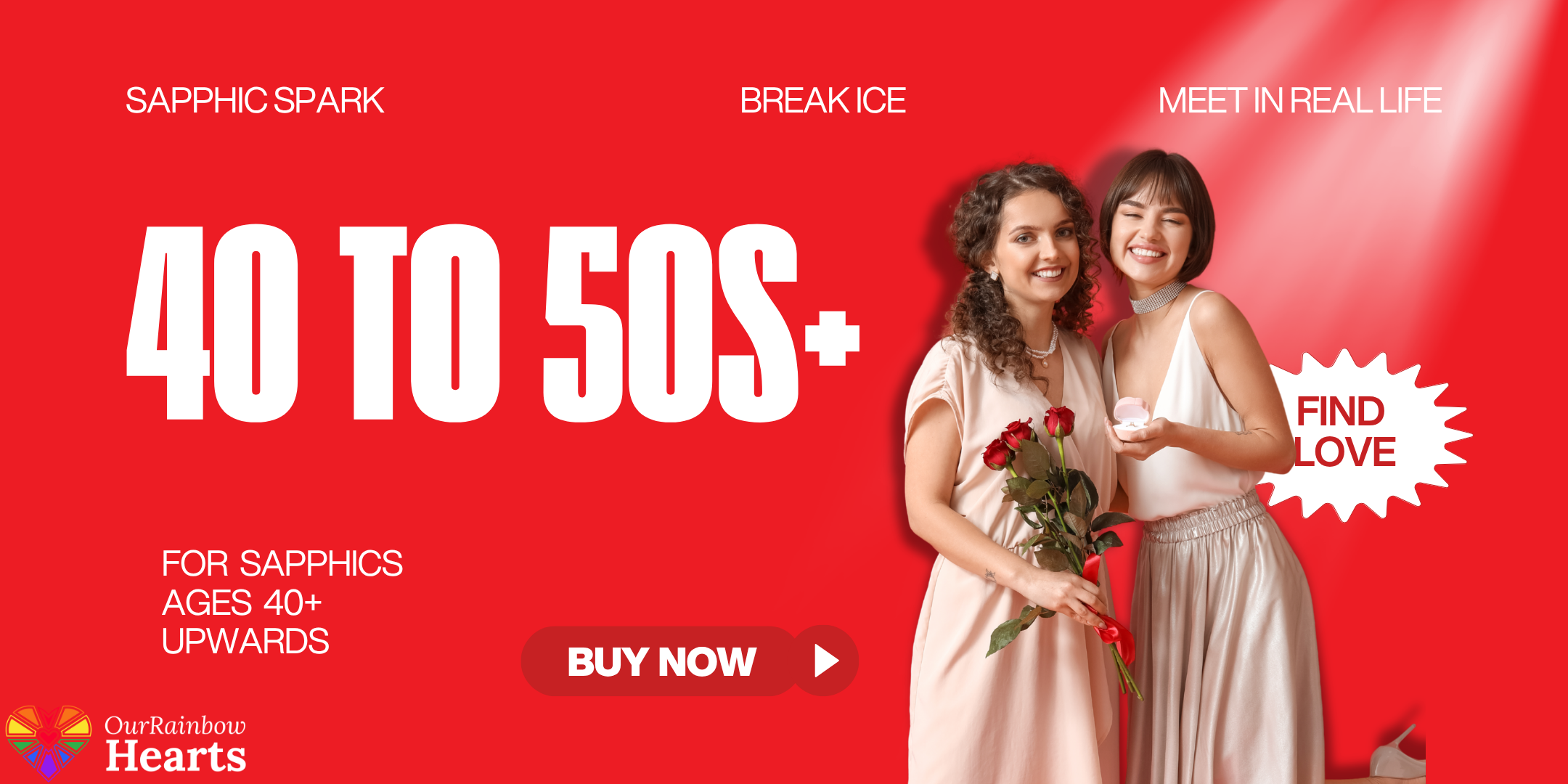 Sapphic Spark: Queer Women Dating for 40s to 50s+ in Edinburgh