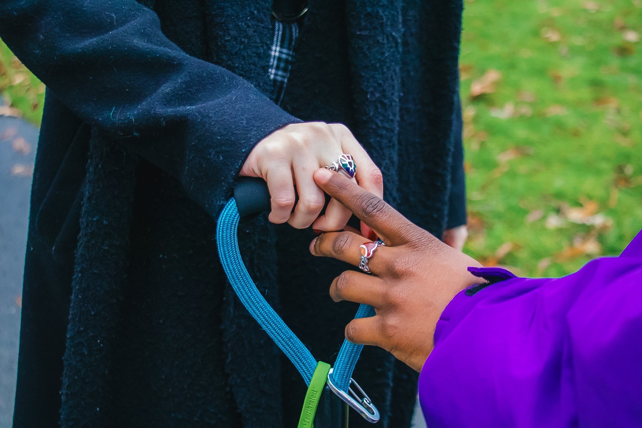 Crimson Embrace Queer Women Ring | Show you're Queerly Available for Lesbians, Bisexual and Pansexual women