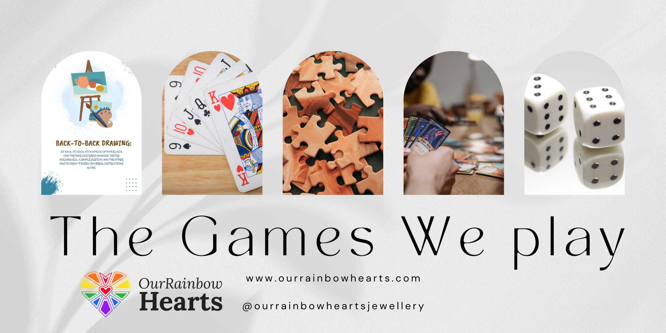 photo of different kind of games