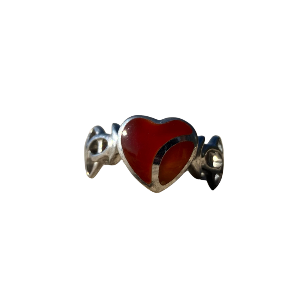Crimson Embrace Queer Women Ring | Show you're Queerly Available for Lesbians, Bisexual and Pansexual women