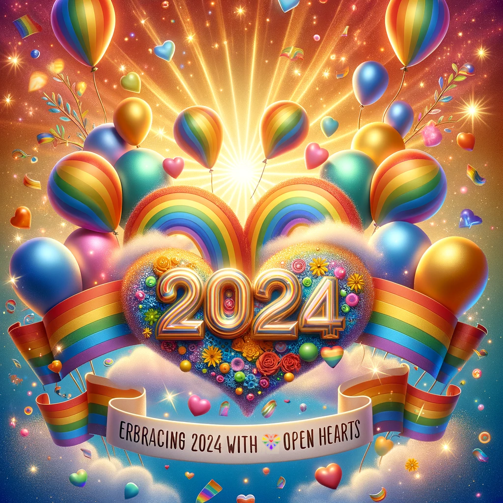 Embracing 2024 with Open Hearts: A Journey of Love, Courage, and New Beginnings