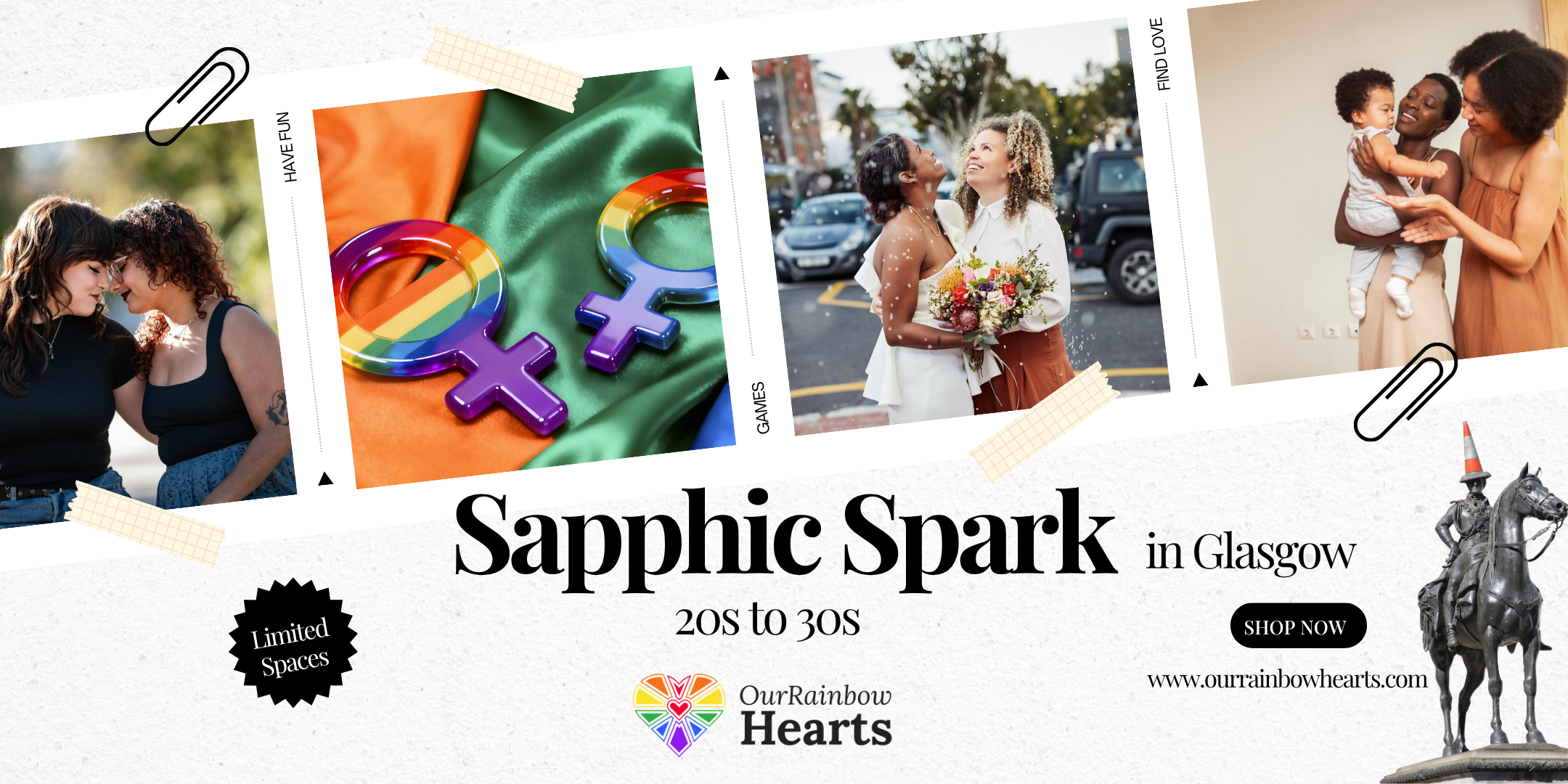 Sapphic Spark: Queer Women Dating for 20s to 30s in Glasgow (Collab with Cozy Creatives!)