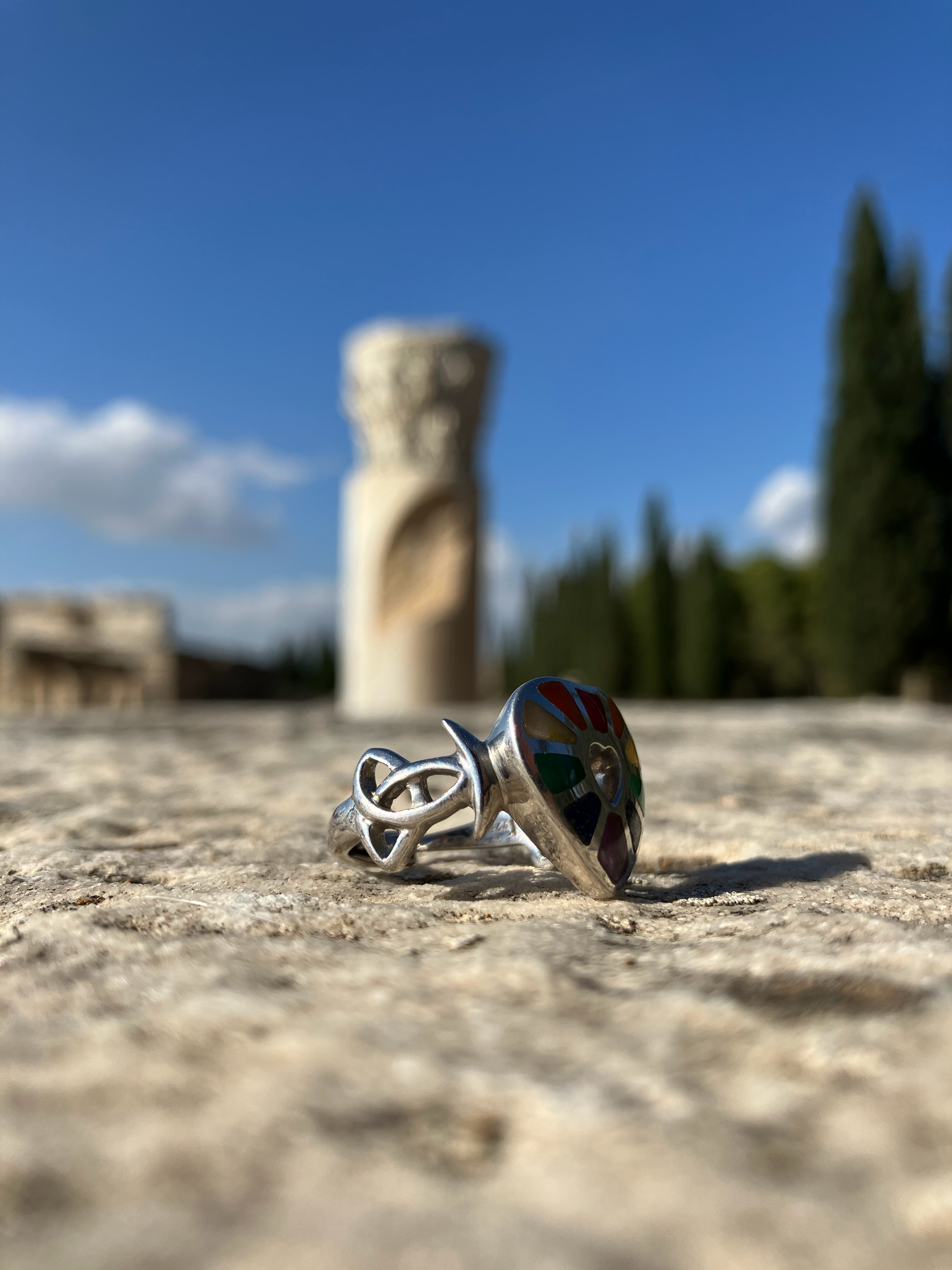 Our Rainbow Hearts Ring | Show you're Queerly Available for LGBTQ+ Singles